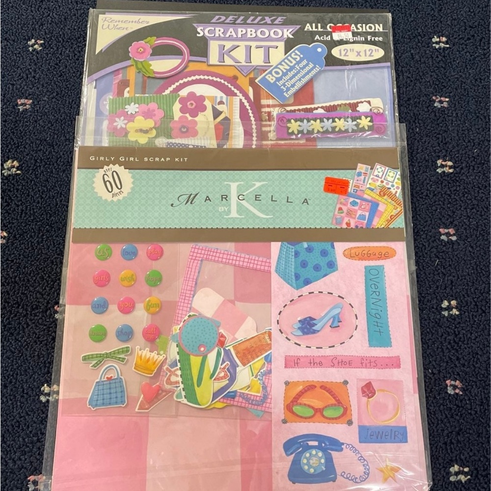 Floral Scrapbooking Kits